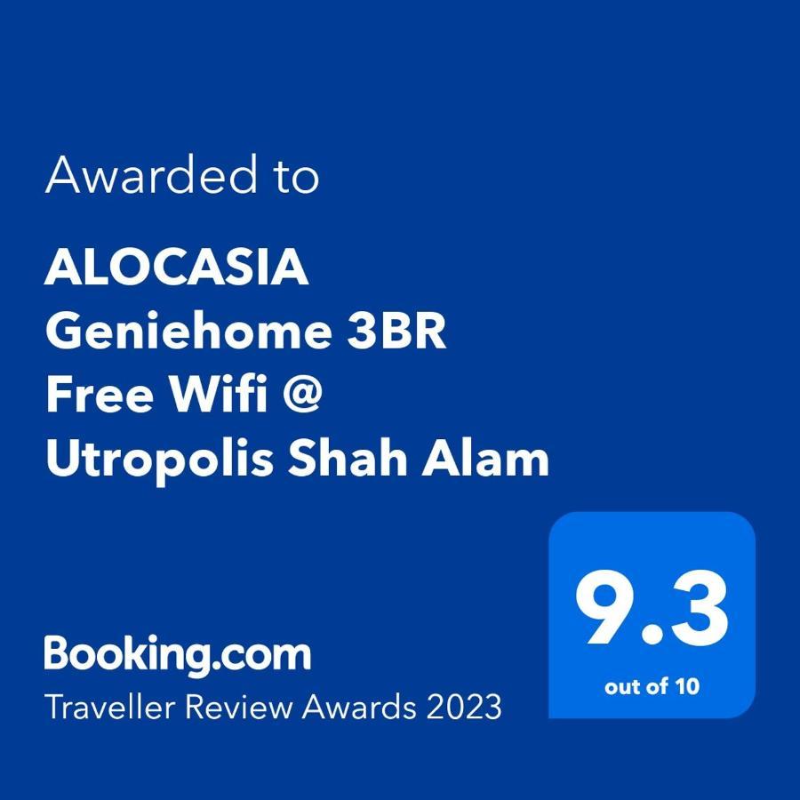 Alocasia Geniehome 3Br Free Wifi @ Utropolis Shah Alam Exterior photo